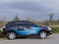 аэрография на Lexus